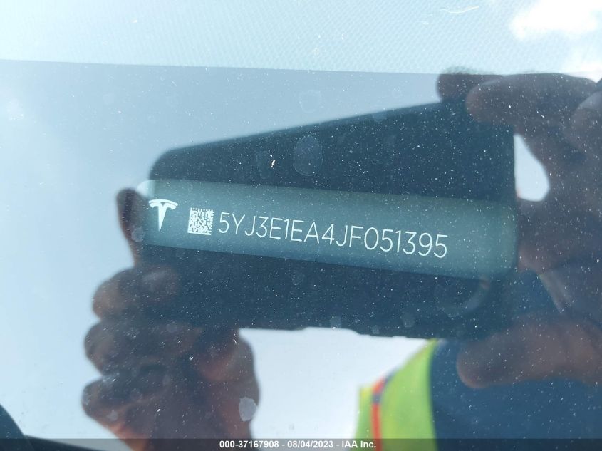 2018 TESLA MODEL 3 - 5YJ3E1EA4JF051395