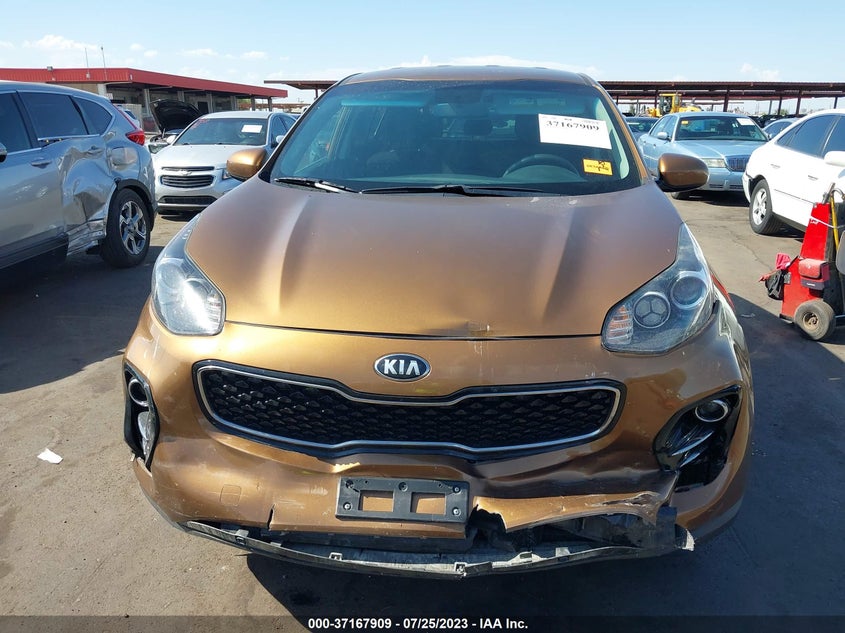 VIN KNDPMCAC5H7121297 2017 KIA SPORTAGE LX