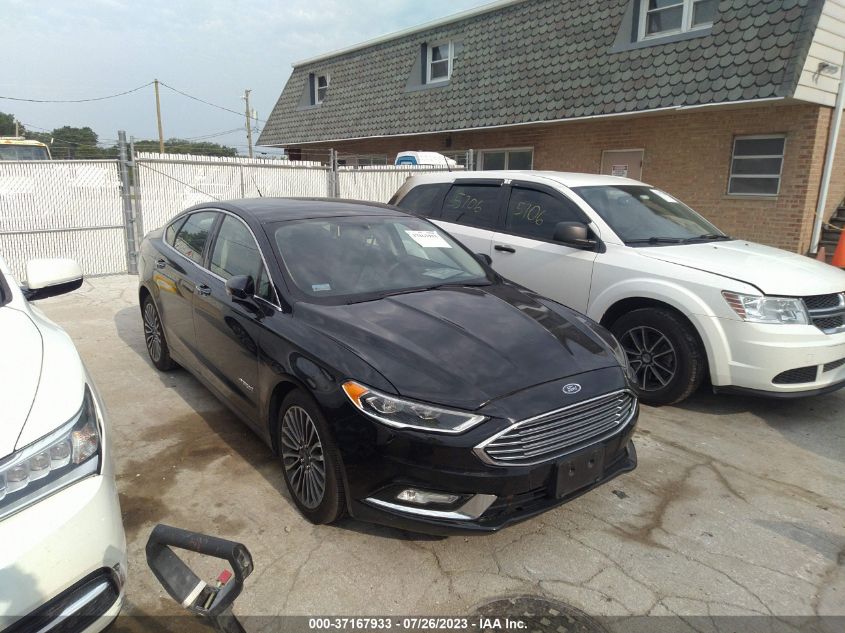 2018 FORD FUSION HYBRID TITANIUM/PLATINUM - 3FA6P0RU1JR140934