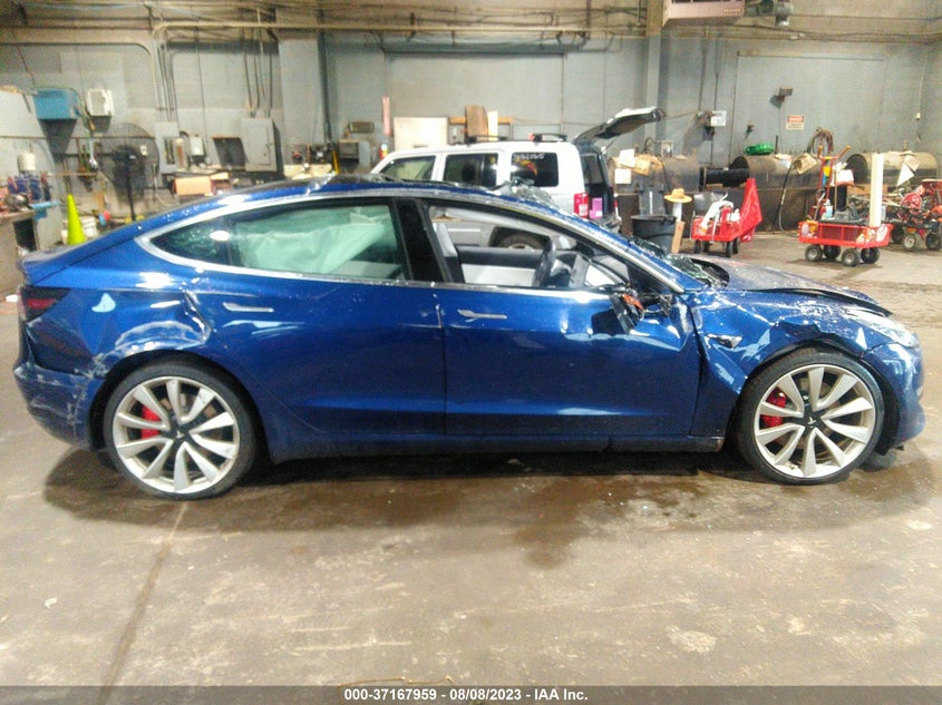 VIN 5YJ3E1EB9KF440284 2019 TESLA MODEL 3 LONG RANGE/PERFORMANCE