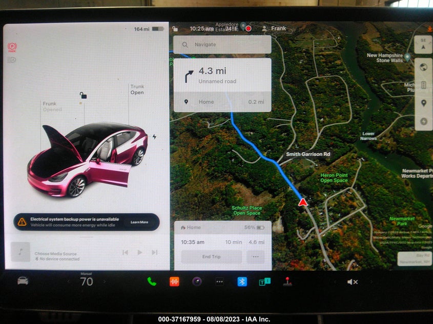 VIN 5YJ3E1EB9KF440284 2019 TESLA MODEL 3 LONG RANGE/PERFORMANCE
