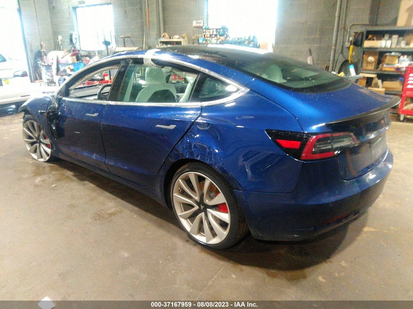 VIN 5YJ3E1EB9KF440284 2019 TESLA MODEL 3 LONG RANGE/PERFORMANCE