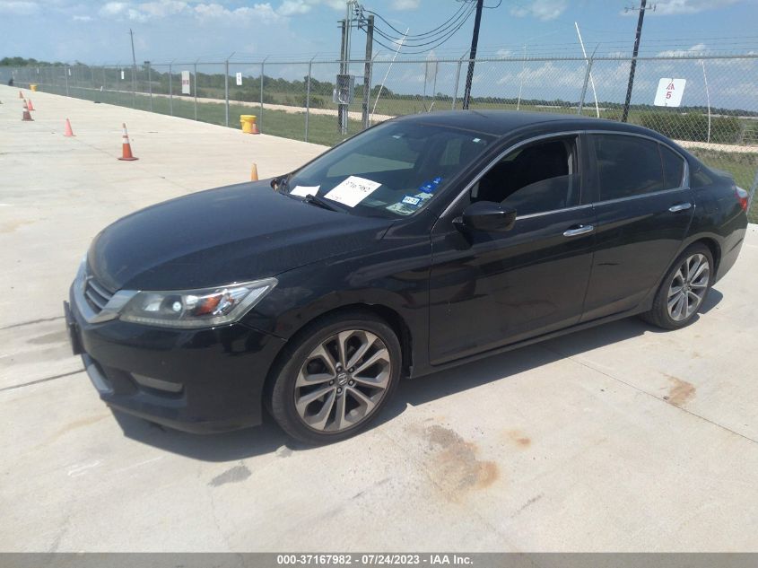 2015 HONDA ACCORD SEDAN SPORT - 1HGCR2E54FA186035