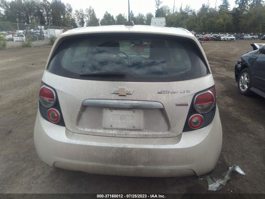 2015 CHEVROLET SONIC LTZ - 1G1JE6SB5F4135170