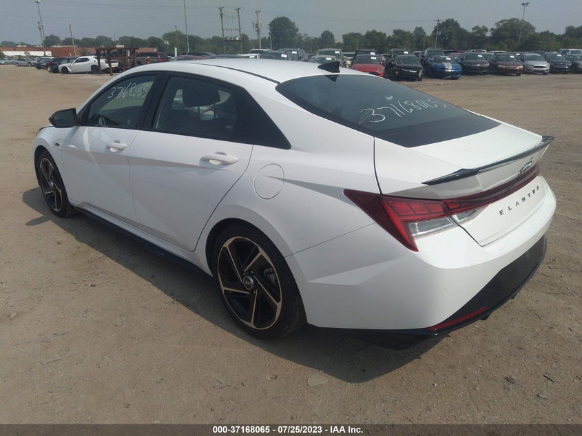 VIN KMHLR4AF2PU384410 2023 HYUNDAI ELANTRA N LINE
