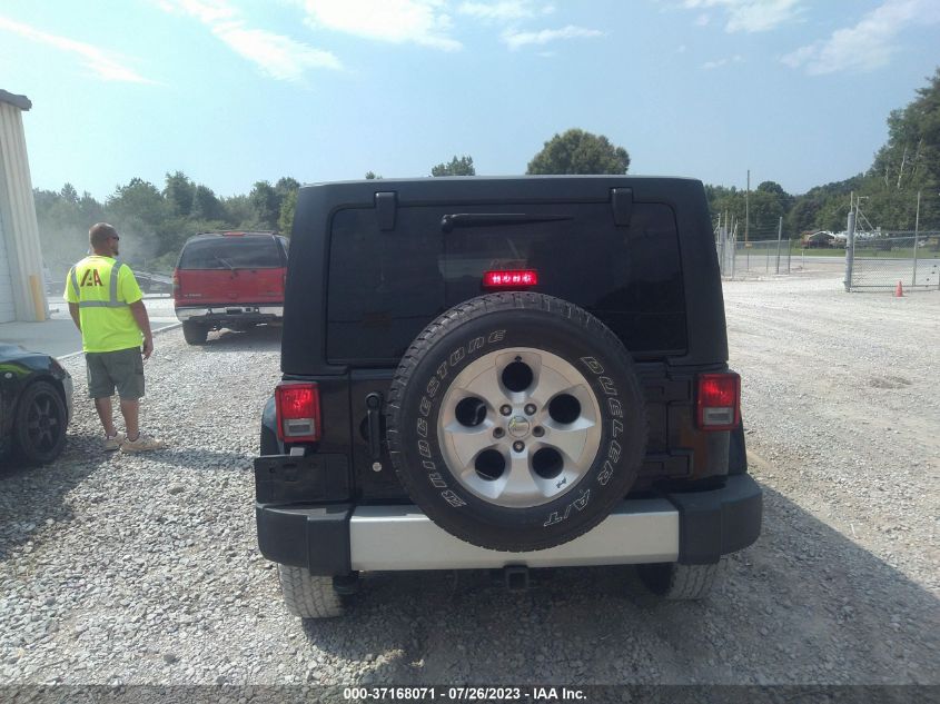 2014 JEEP WRANGLER UNLIMITED SAHARA - 1C4BJWEG3EL306128