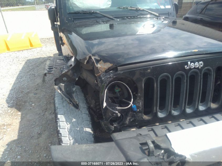 2014 JEEP WRANGLER UNLIMITED SAHARA - 1C4BJWEG3EL306128