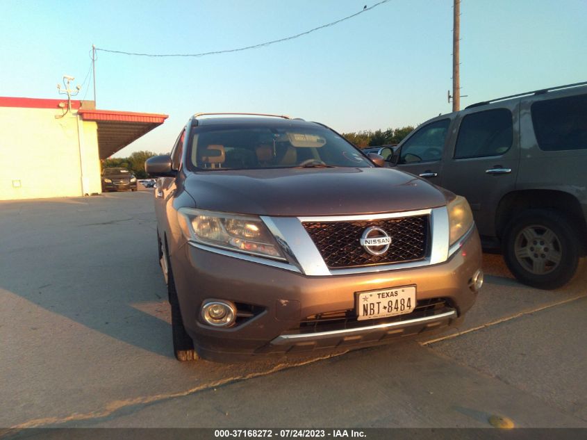 2014 NISSAN PATHFINDER PLATINUM - 5N1AR2MN9EC611450