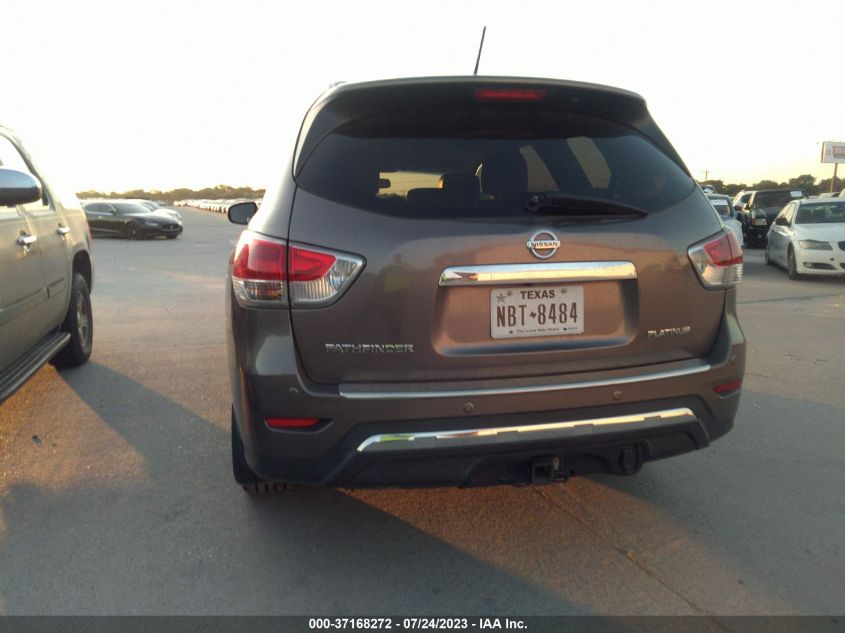 2014 NISSAN PATHFINDER PLATINUM - 5N1AR2MN9EC611450