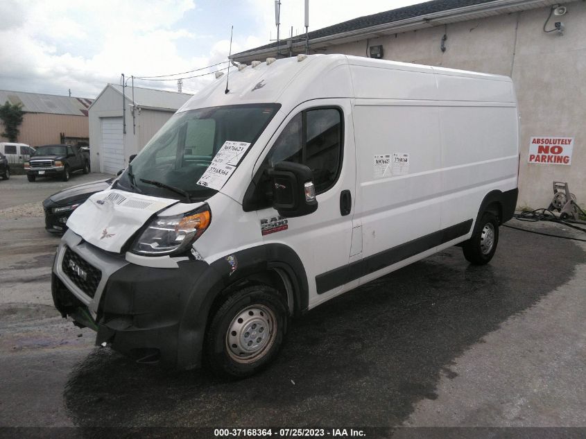 2021 RAM PROMASTER 2500 HIGH ROOF 159" WB 3C6LRVDG1ME542445