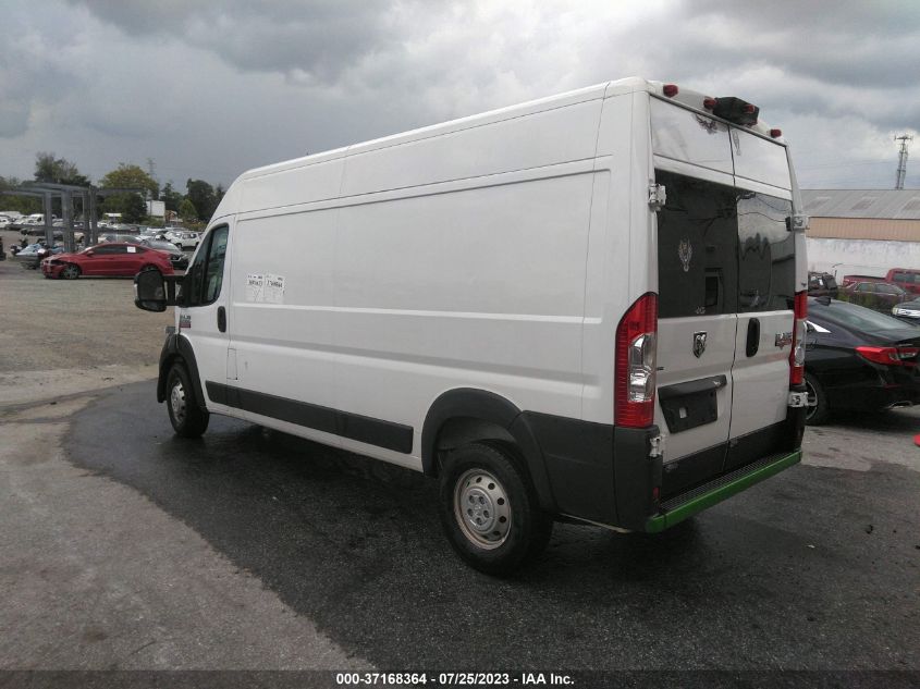 2021 RAM PROMASTER 2500 HIGH ROOF 159" WB 3C6LRVDG1ME542445