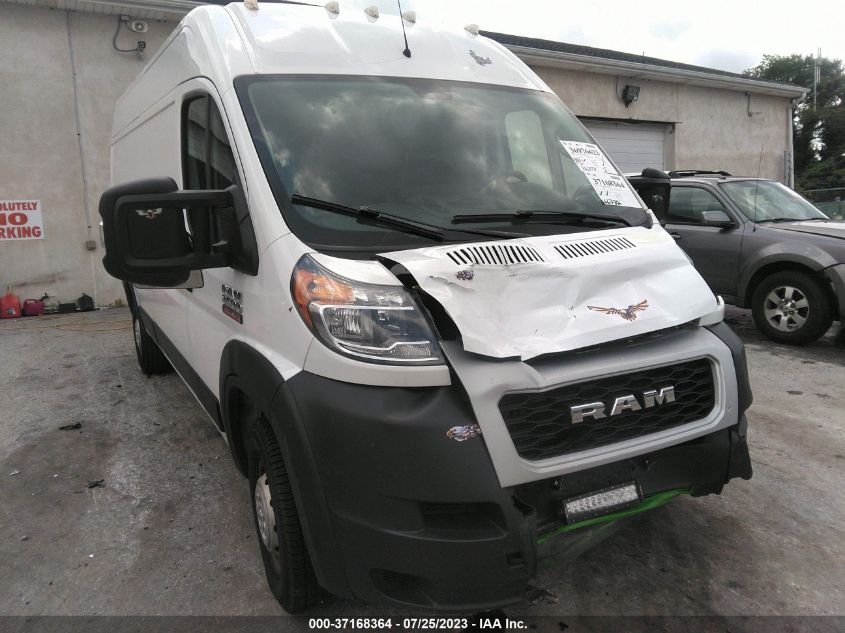 2021 RAM PROMASTER 2500 HIGH ROOF 159" WB 3C6LRVDG1ME542445