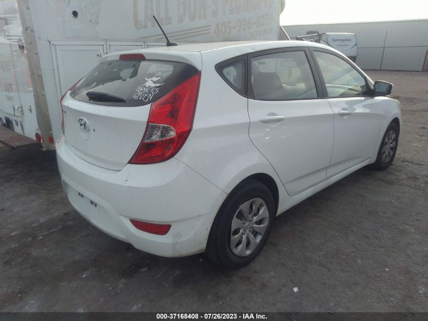 2016 HYUNDAI ACCENT SE - KMHCT5AE1GU251118