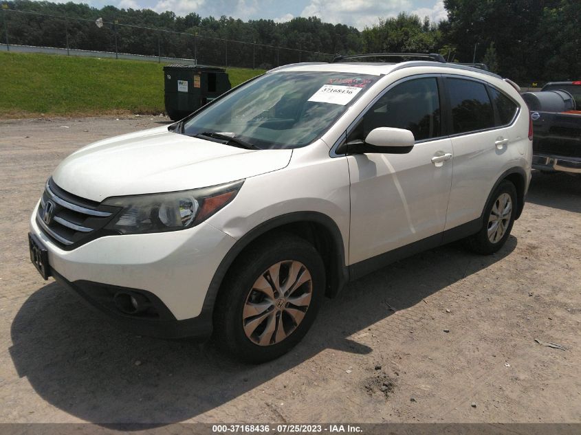 2013 HONDA CR-V EX-L - 5J6RM4H74DL047809