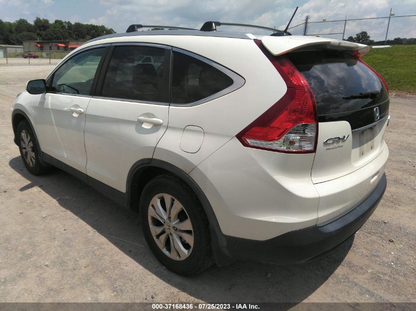 2013 HONDA CR-V EX-L - 5J6RM4H74DL047809