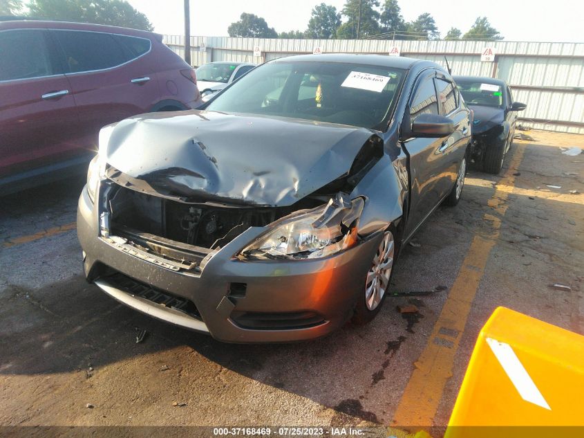 2015 NISSAN SENTRA S/SV/SR/SL - 3N1AB7AP1FY295792