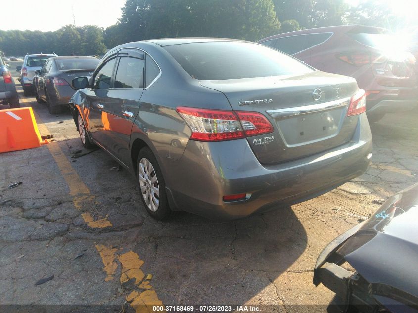 2015 NISSAN SENTRA S/SV/SR/SL - 3N1AB7AP1FY295792