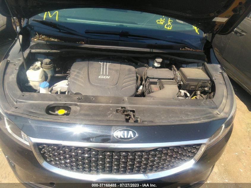 2017 KIA SEDONA L - KNDMA5C10H6257653