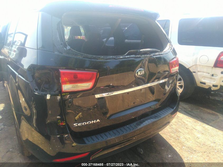 2017 KIA SEDONA L - KNDMA5C10H6257653