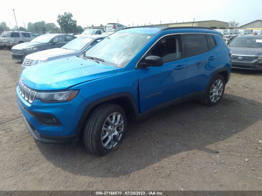 2022 JEEP COMPASS LATITUDE LUX - 3C4NJDFB1NT163642