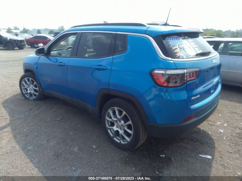 2022 JEEP COMPASS LATITUDE LUX - 3C4NJDFB1NT163642