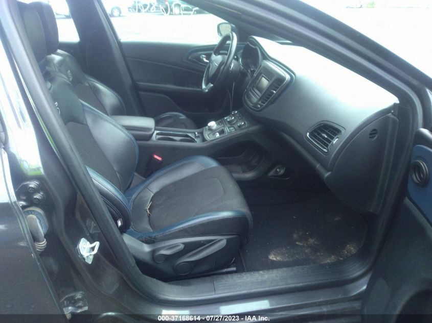 2015 CHRYSLER 200 S - 1C3CCCBB7FN615147