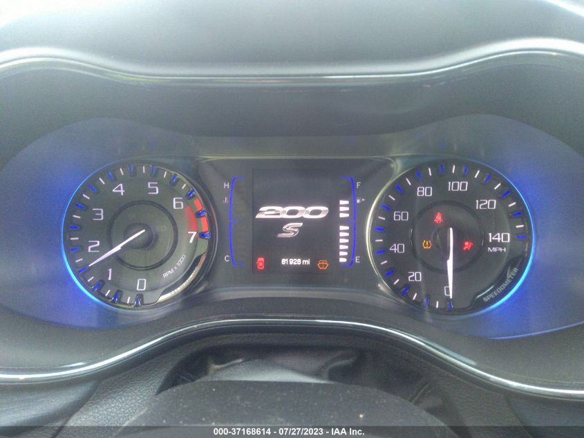 2015 CHRYSLER 200 S - 1C3CCCBB7FN615147