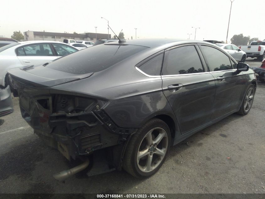 2016 FORD FUSION SE - 3FA6P0H71GR206595