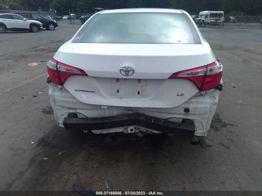 2016 TOYOTA COROLLA L/LE/S/S PLUS/LE PLUS - 2T1BURHE6GC646449