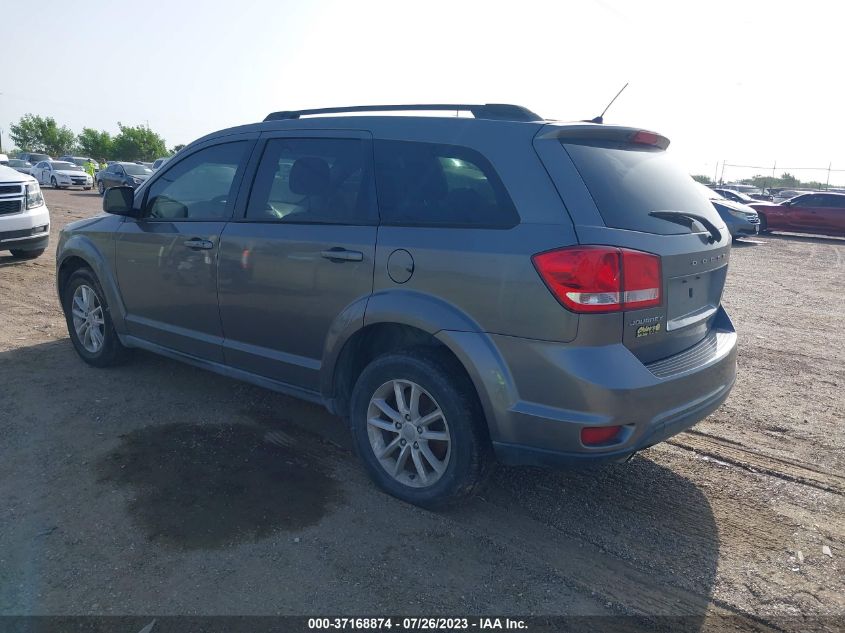 2013 DODGE JOURNEY SXT - 3C4PDCBG8DT570657