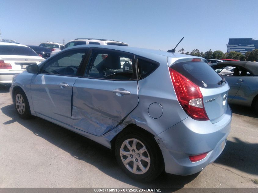 2014 HYUNDAI ACCENT GS - KMHCT5AE3EU149526