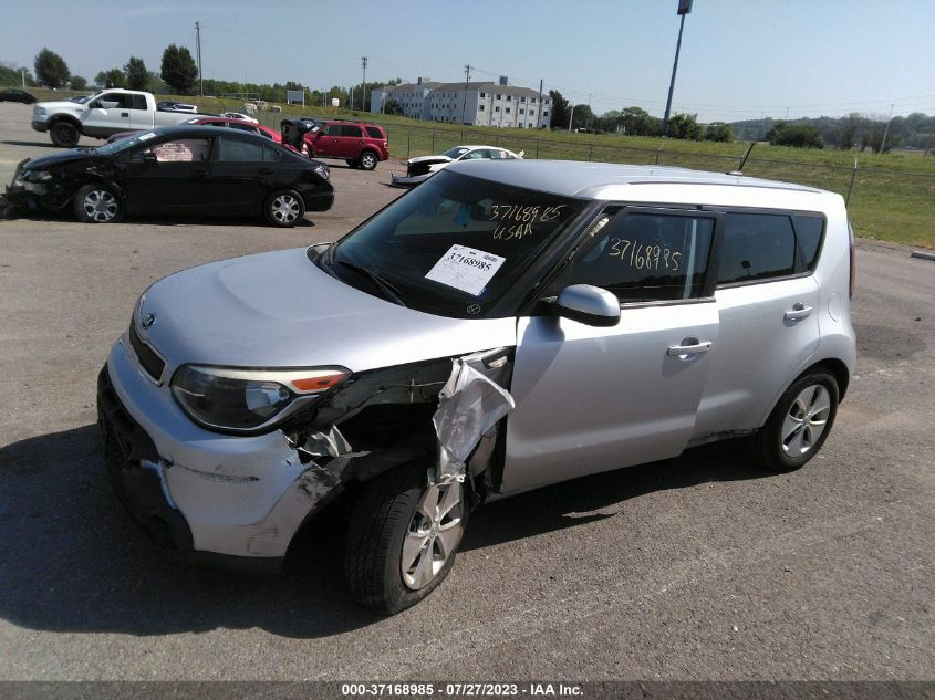 2014 KIA SOUL BASE - KNDJN2A27E7720301