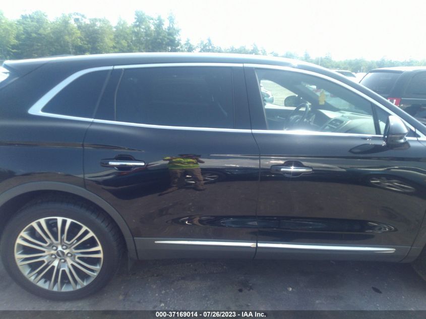 2016 LINCOLN MKX RESERVE - 2LMTJ8LR9GBL75610