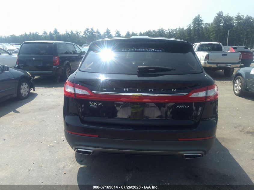 2016 LINCOLN MKX RESERVE - 2LMTJ8LR9GBL75610