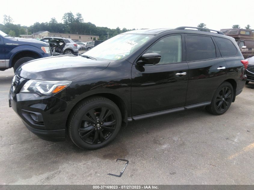 2018 NISSAN PATHFINDER SL - 5N1DR2MM1JC641976