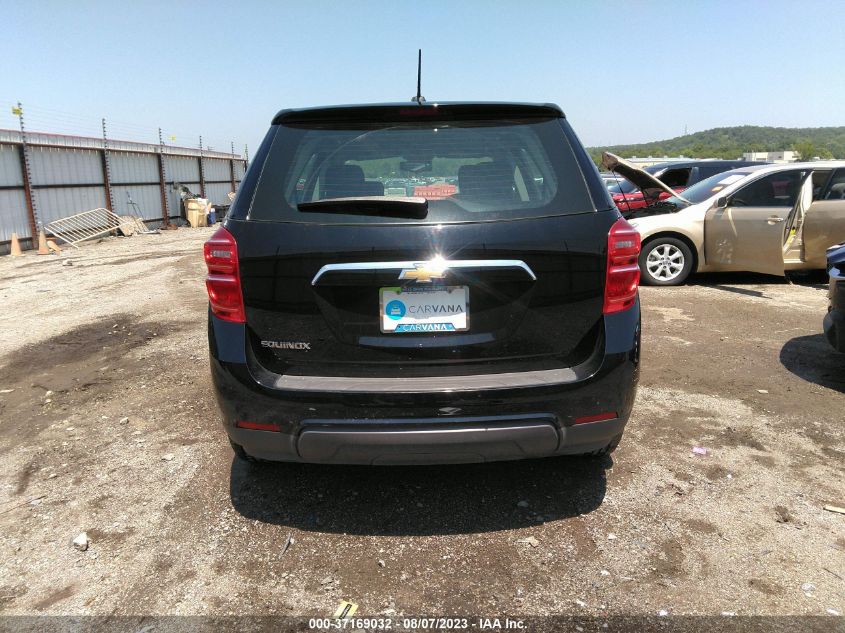 2017 CHEVROLET EQUINOX LS - 2GNALBEK7H1611460