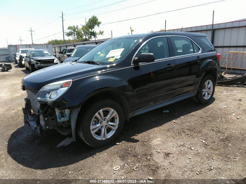 2017 CHEVROLET EQUINOX LS - 2GNALBEK7H1611460
