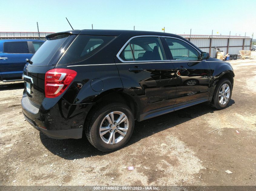 2017 CHEVROLET EQUINOX LS - 2GNALBEK7H1611460