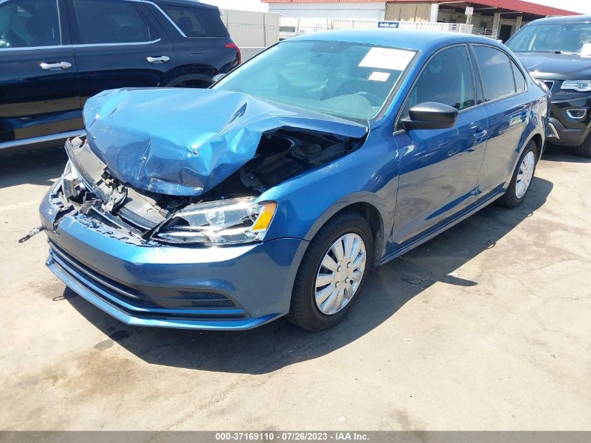 2016 VOLKSWAGEN JETTA SEDAN 1.4T S - 3VW267AJ8GM222765