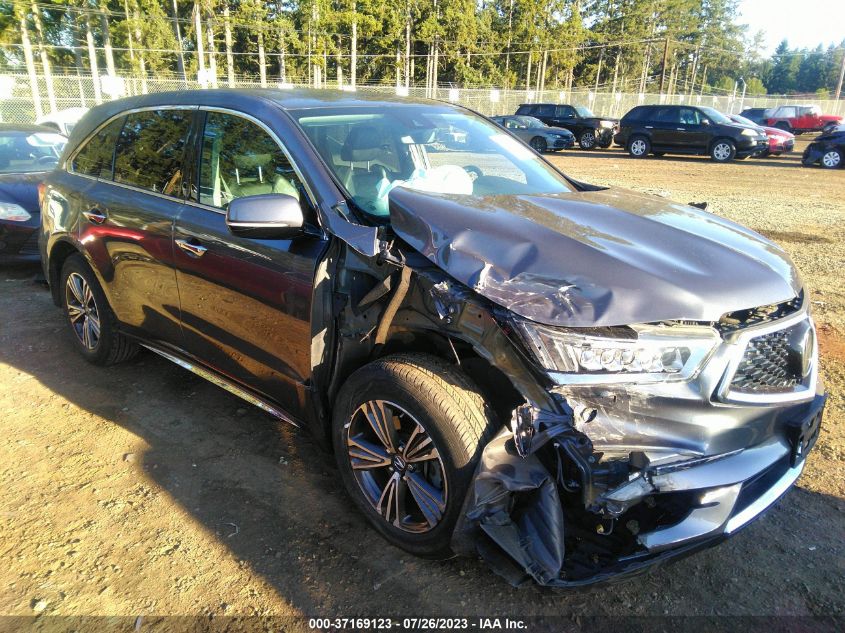2017 ACURA MDX - 5FRYD4H30HB037557