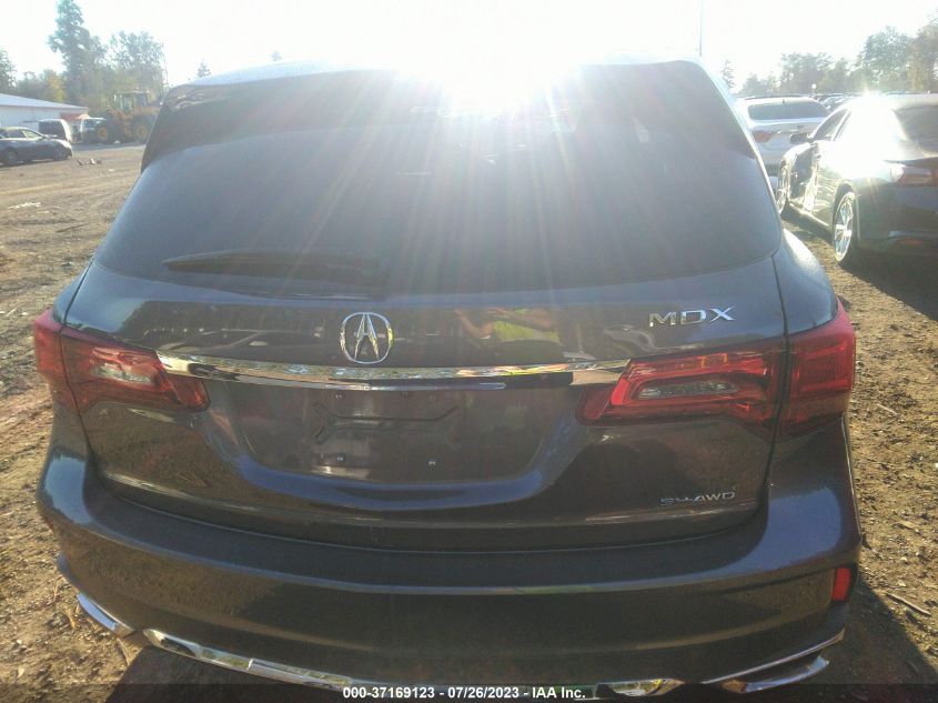 2017 ACURA MDX - 5FRYD4H30HB037557