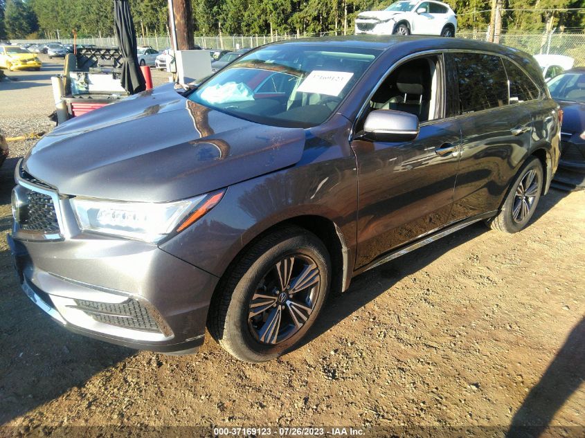 2017 ACURA MDX - 5FRYD4H30HB037557
