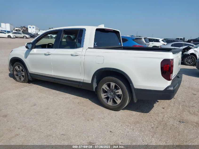 2017 HONDA RIDGELINE RTL-T - 5FPYK2F69HB009286