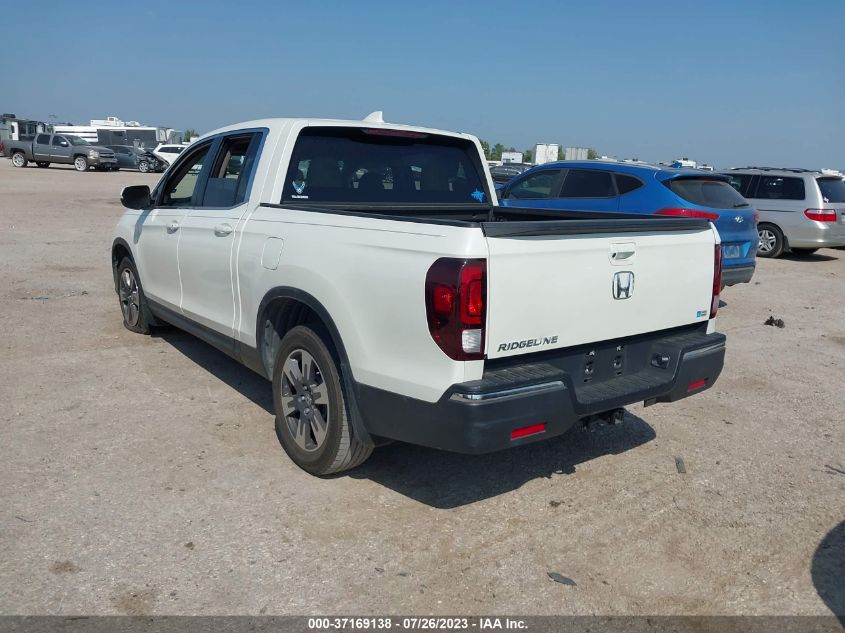 2017 HONDA RIDGELINE RTL-T - 5FPYK2F69HB009286