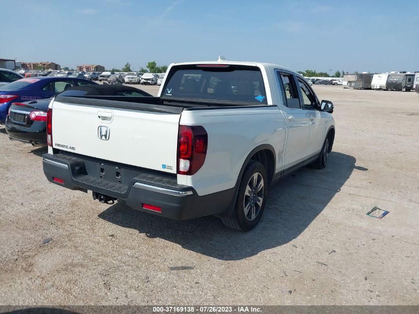 2017 HONDA RIDGELINE RTL-T - 5FPYK2F69HB009286