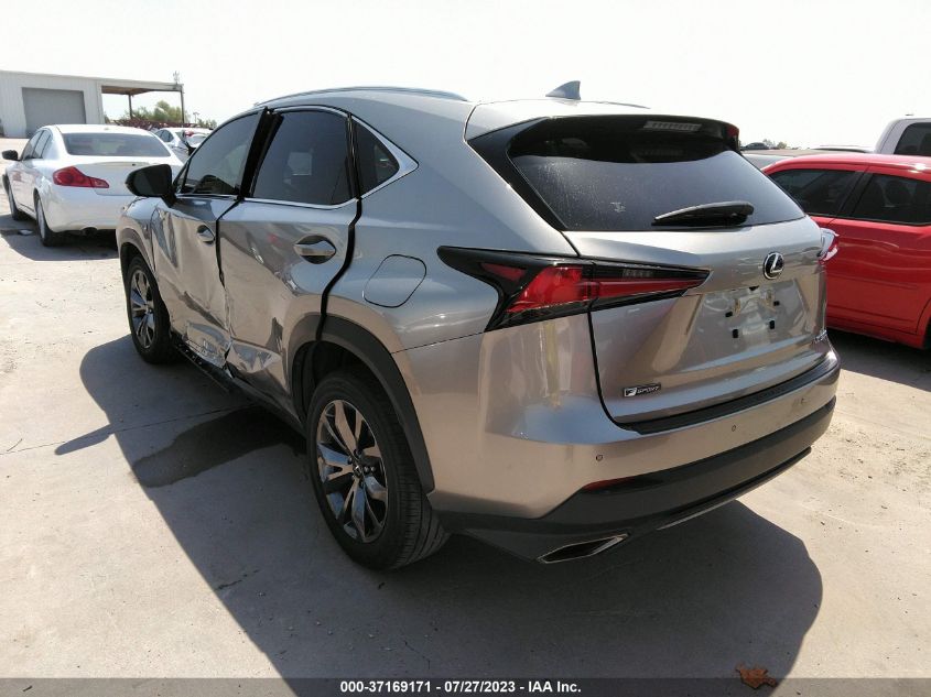 VIN JTJSARBZ7M2202606 2021 LEXUS NX no.3