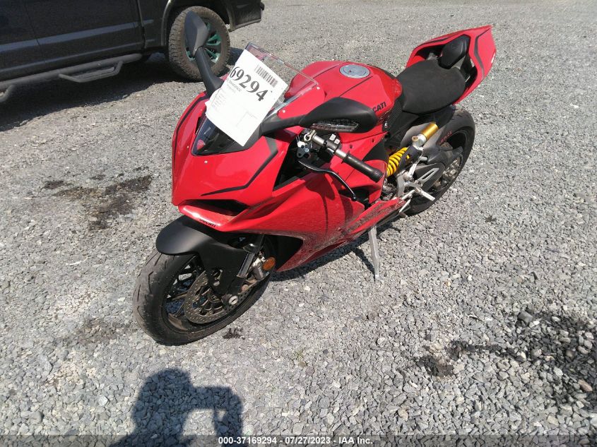 2022 DUCATI PANIGALE V2 - ZDMHAATW4NB008432