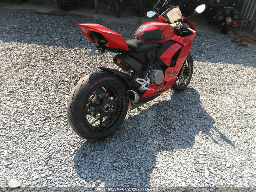 2022 DUCATI PANIGALE V2 - ZDMHAATW4NB008432