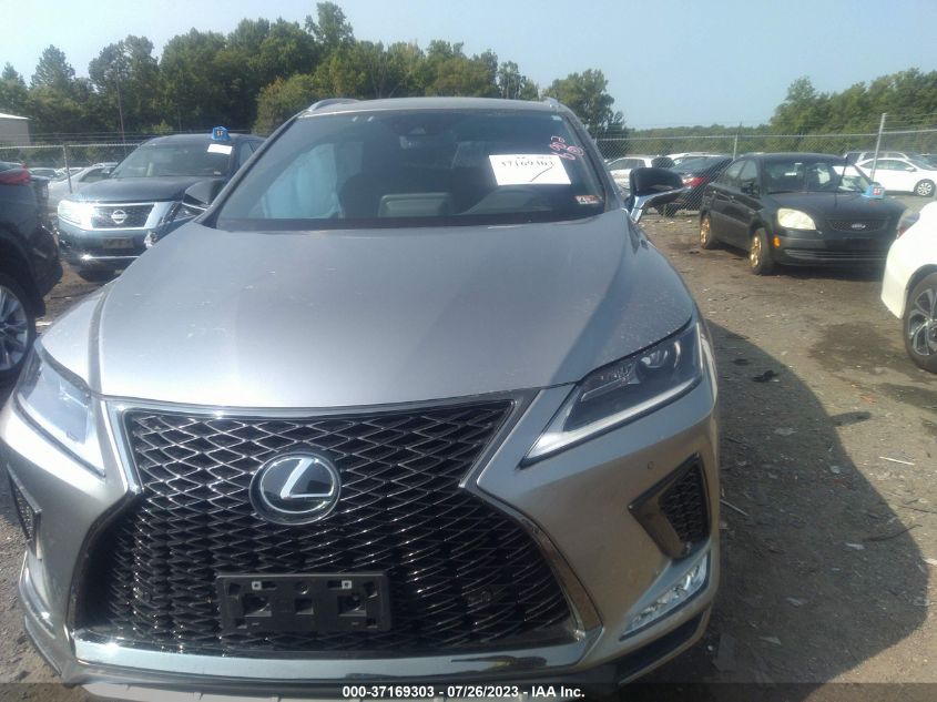 2022 LEXUS RX RX 350 F SPORT APPEARANCE - 2T2SZMDA5NC343162
