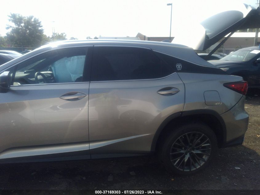 2022 LEXUS RX RX 350 F SPORT APPEARANCE - 2T2SZMDA5NC343162